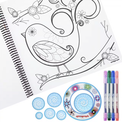 Spirograph Doodle Art Journal