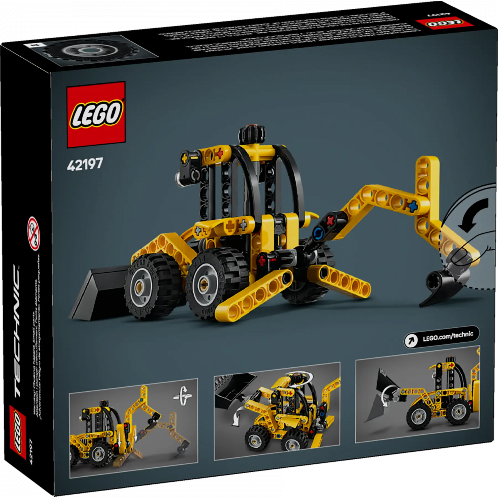 LEGO Technic: Backhoe Loader | 42197 L | The LEGO Group